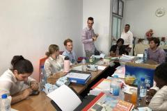 Staff room on our last day of OTPs (Observed Teaching Practices)